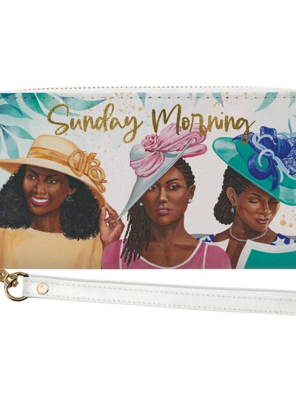 Statement Clutch Wristlet | Sunday Morning